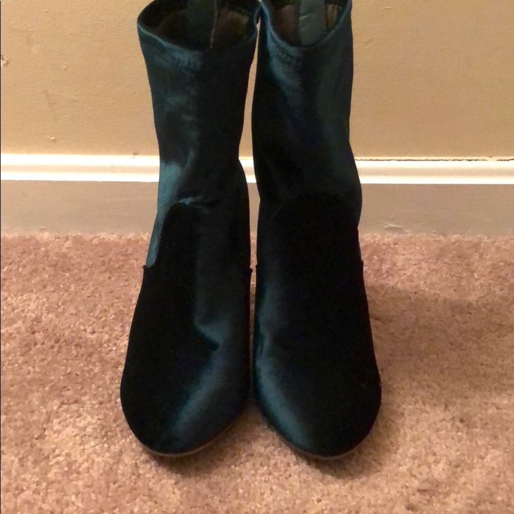Emerald Green booties